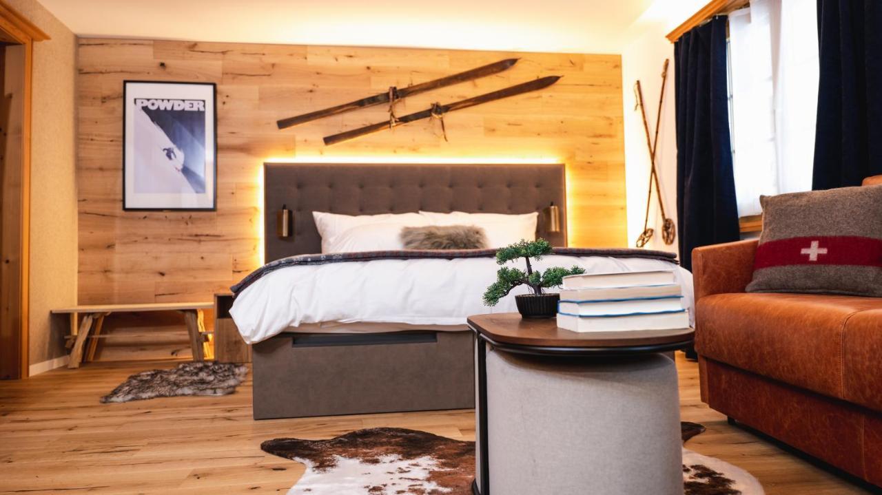 Wunderstay Alpine 3 Chic Studio Central Location Klosters Buitenkant foto
