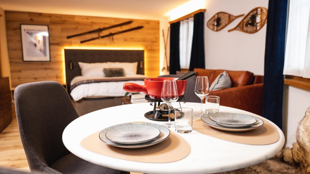 Wunderstay Alpine 3 Chic Studio Central Location Klosters Buitenkant foto